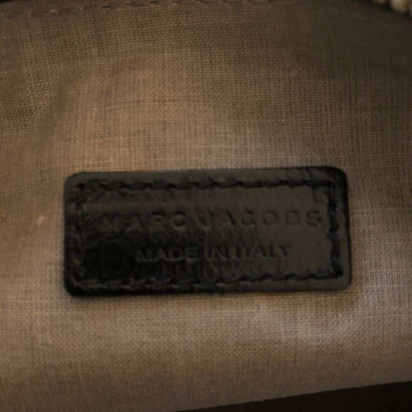 Marc Jacobs Black Leather Clutch Purse Bag - Picture 5 of 8